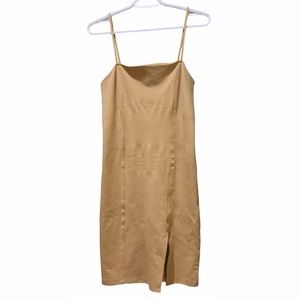 Tan Bodycon Dress